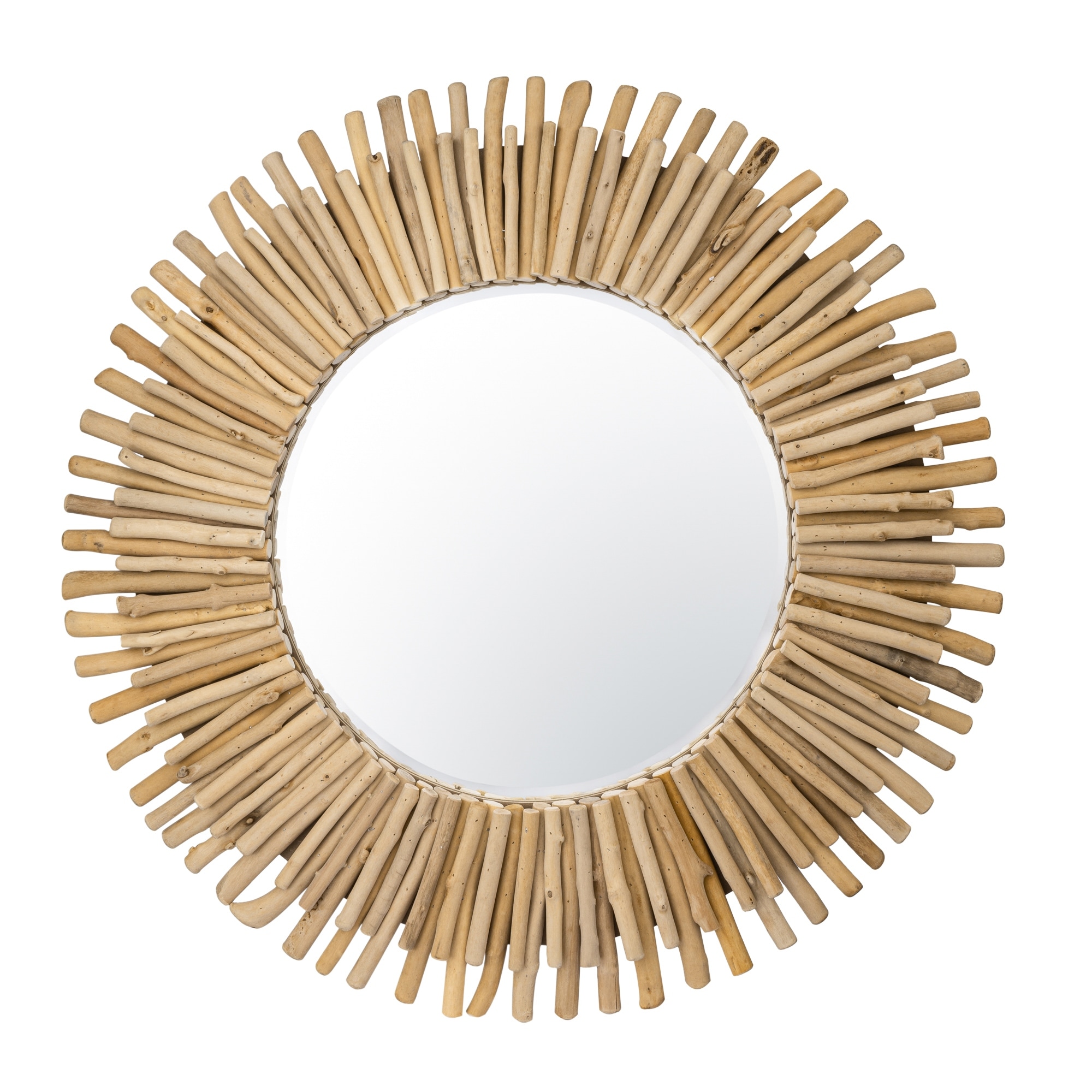 Varaluz Drifter Wall Mirror - Natural Driftwood