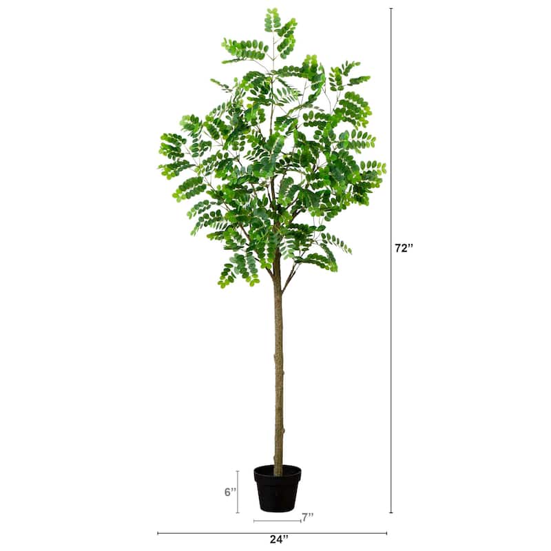 Greco Citrus Artificial Potted Tree - 6'