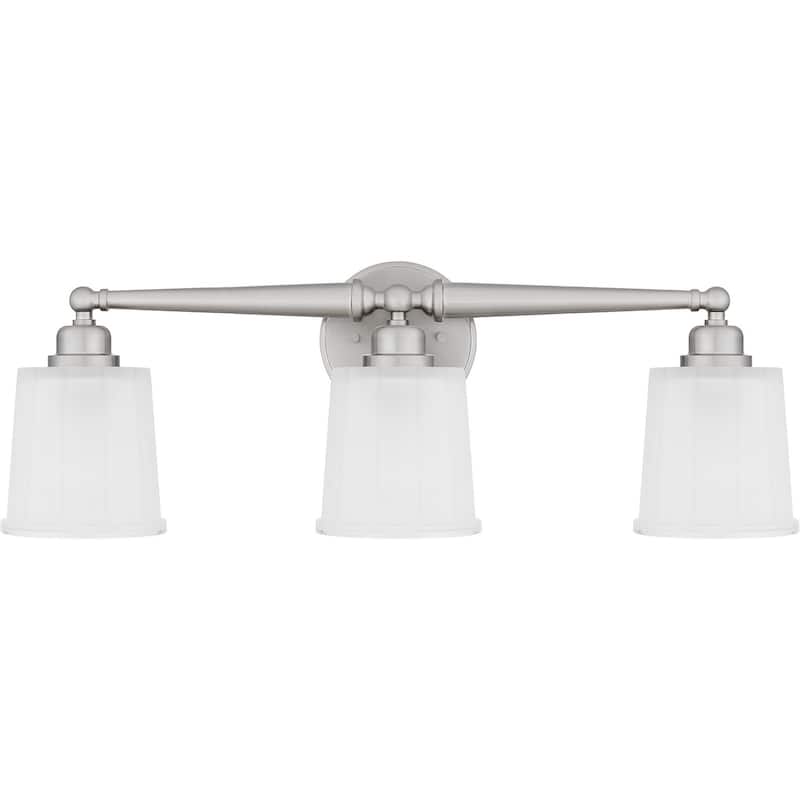 Cecilia Three Light Bath - Brushed Nickel