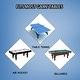 preview thumbnail 4 of 8, GSE™ 7ft/8ft/9ft Heavy Duty PU Leatherette Billiard Pool Table Cover - Black