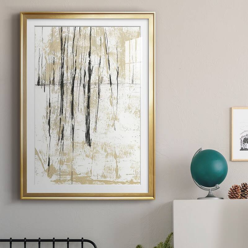 Gilded Forest II Premium Framed Print - Ready to Hang