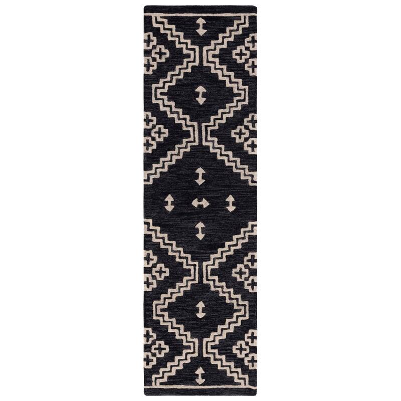 SAFAVIEH Handmade Abstract Ruveyda Modern Wool Rug