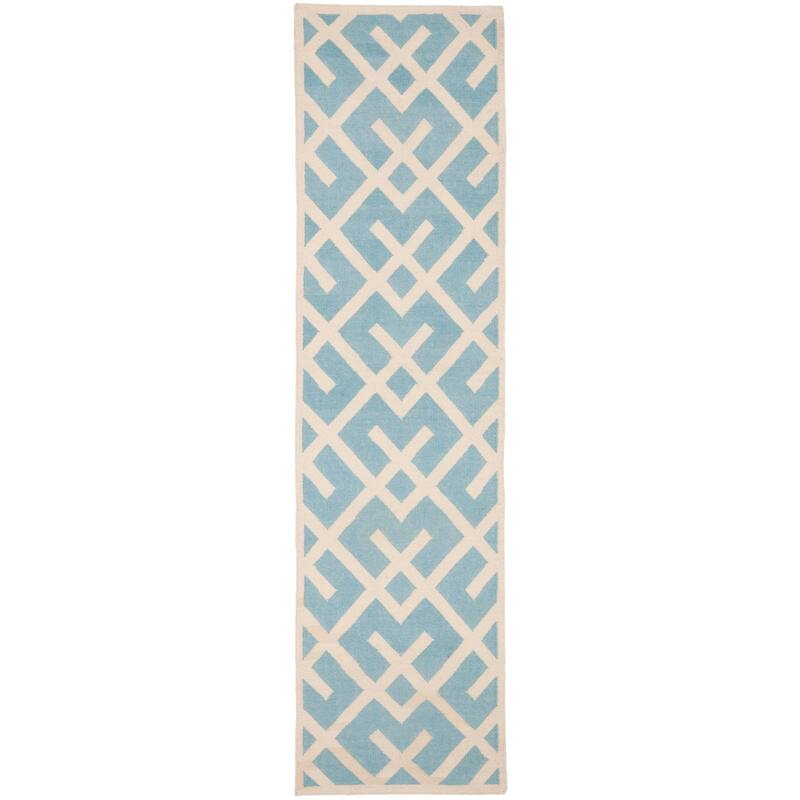 SAFAVIEH Handmade Flatweave Dhurries Eildine Modern Moroccan Wool Rug