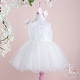 preview thumbnail 6 of 10, Pearl Embroidered One Shoulder Design Special Occasion Dress for Toddler