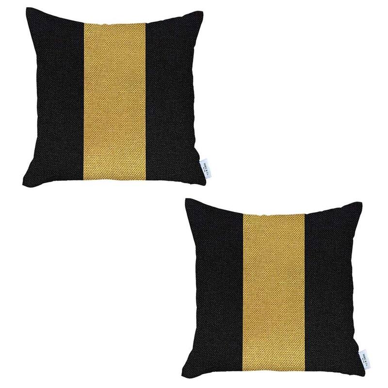 Boho-Chic Decorative Houndstooth Jacquard Pillow Covers 2 PCS
