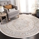 preview thumbnail 8 of 66, SAFAVIEH Isabella Minola Traditional Oriental Rug 10' Round - Cream/Beige