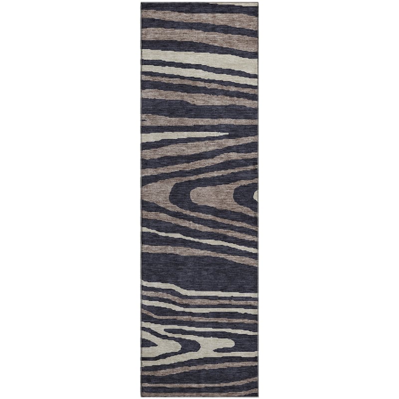 Premium Washable Super Soft Contemporary Grain Mayfield Rug