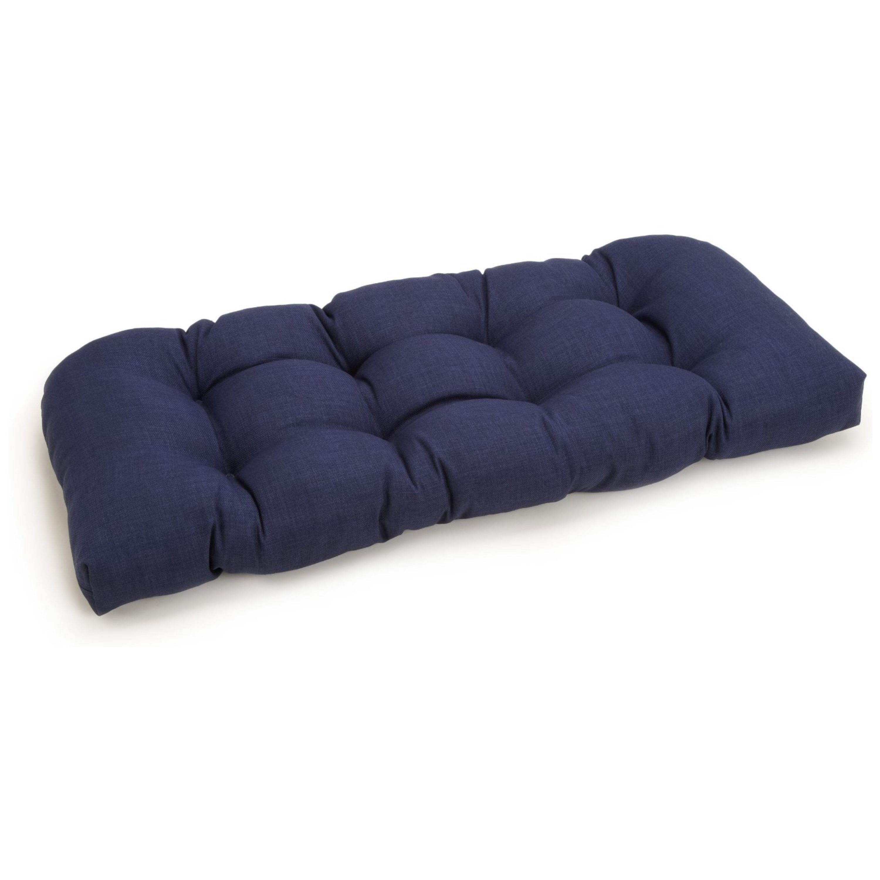 63-inch by 19-inch Spun Polyester Bench Cushion - Avocado
