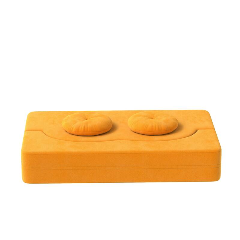 Folding Sofa Bed with Pillow, Twin Sleeper Sofa Couch, Loveseat Couch, Floor Folding Mattress, Convertible Lounge Chair