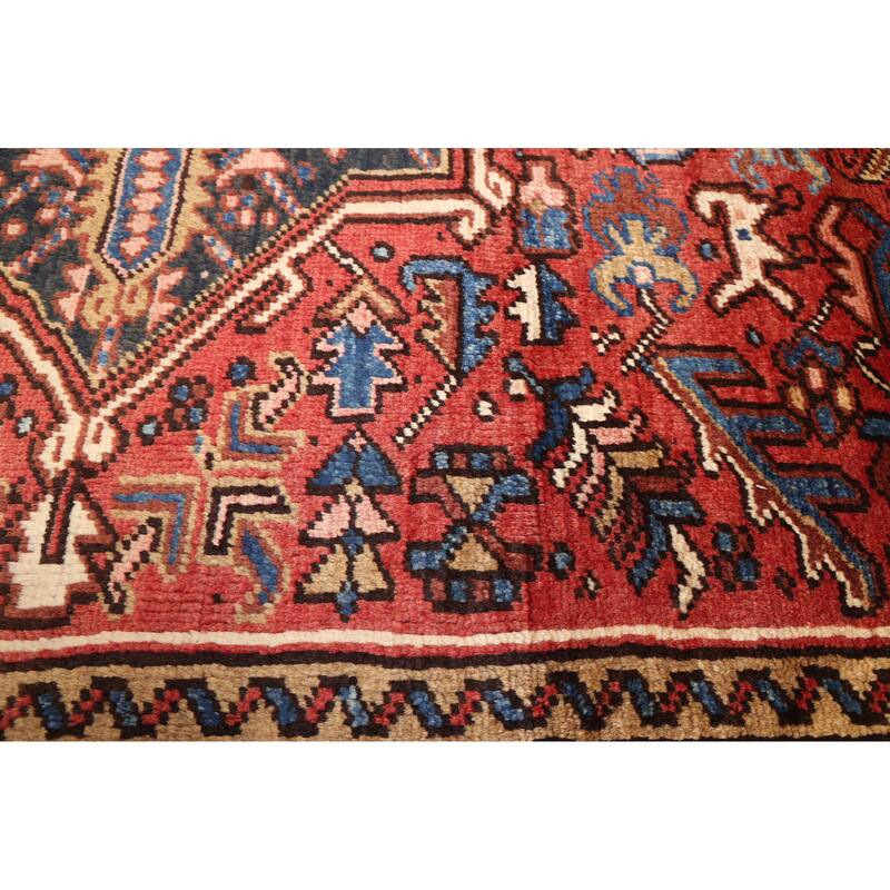 ECARPETGALLERY Hand-knotted Sarabi Red Wool Rug - 8'1 x 10'10