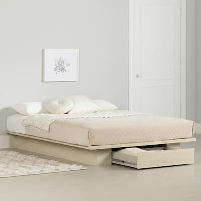 South Shore Fusion Platform Bed with Drawer