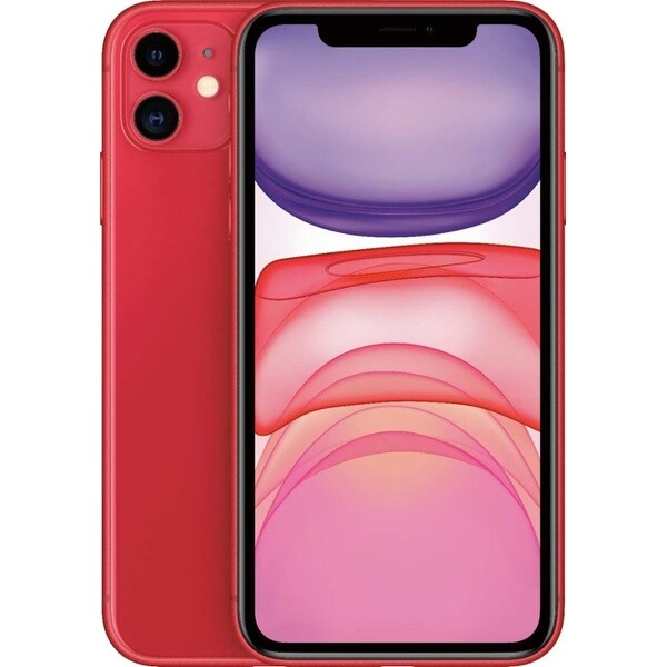 Shop Apple iPhone 11 64GB Red Unlocked (Refurbished ...