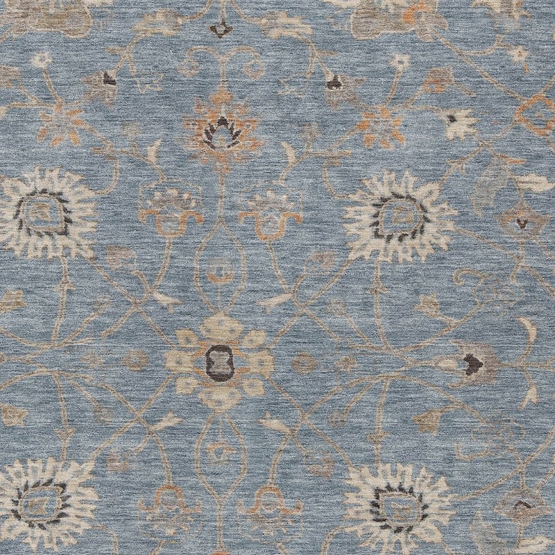 HomeRoots Floral Traditional Rectangle Outdoor Rug