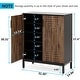 preview thumbnail 12 of 16, 20 Pairs Entryway Shoe Storage Cabinet Storage Organizer for Closet