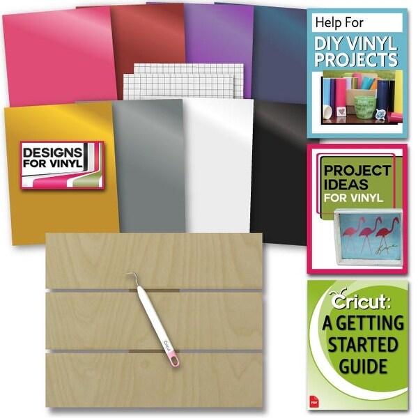 Download Shop Cricut Everyday Vinyl & Wood Pallet With Weeding Tool ...