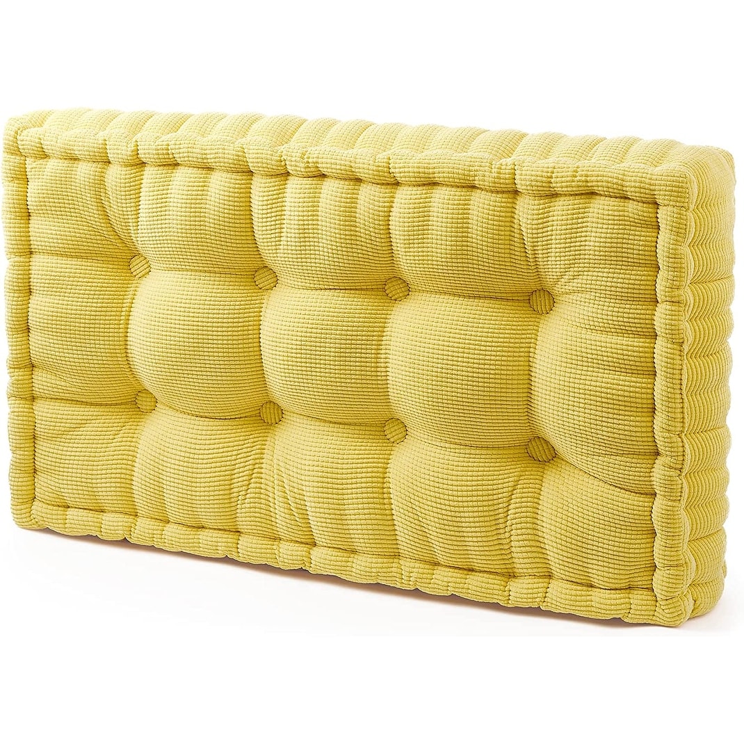 Rainha - 40 Ultra Thick Tufted Floor Pillow - On Sale - Bed Bath & Beyond  - 34932608