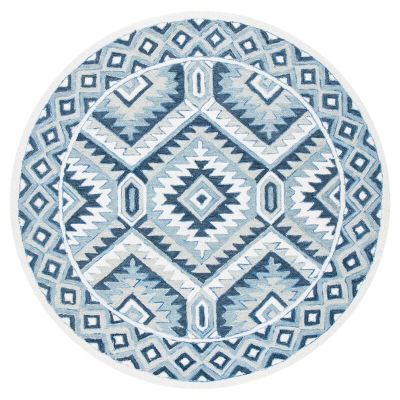 SAFAVIEH Handmade Metro Bryann French Country Wool Rug