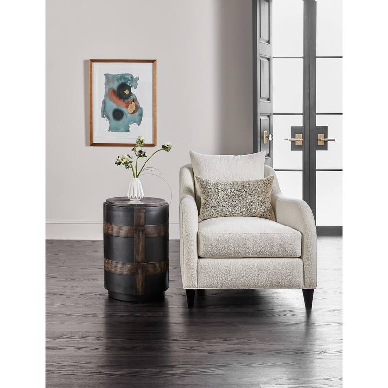 Hooker Furniture 628-50104-99 Melange 17" Diameter Marble and Resin