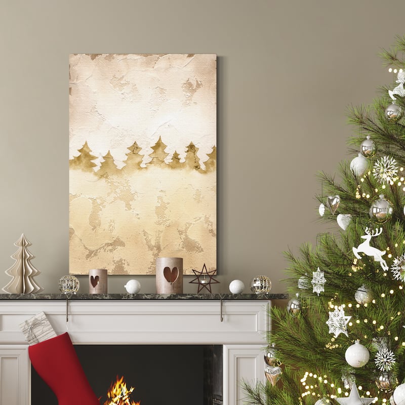 Treeline-Premium Gallery Wrapped Canvas - Ready to Hang