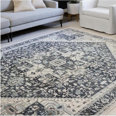 Alexander Home Selma Medallion Area Rug