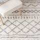 SAFAVIEH Arizona Shag Lotta Moroccan 1.2-inch Thick Rug