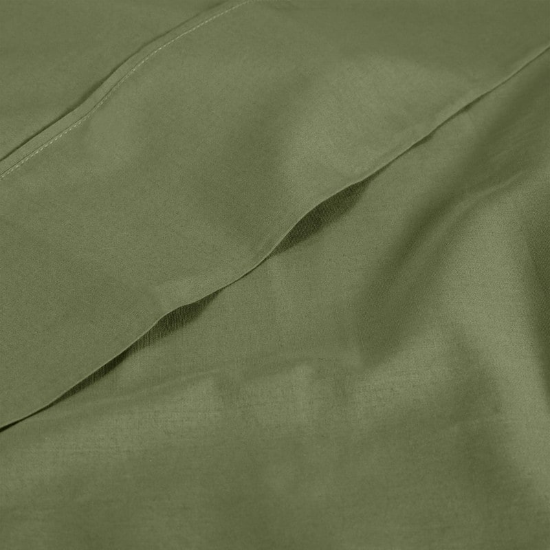 Superior 300 Thread Count Percale Cotton Deep Pocket Bed Sheet Set