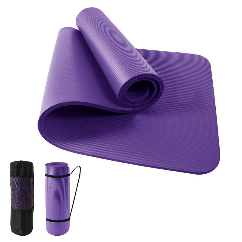 Pro Space High Density Yoga Mat 72 in. L x 24 in. W x 0.6 in. Pilates Exercise Mat Non Slip (12 sq. ft.)