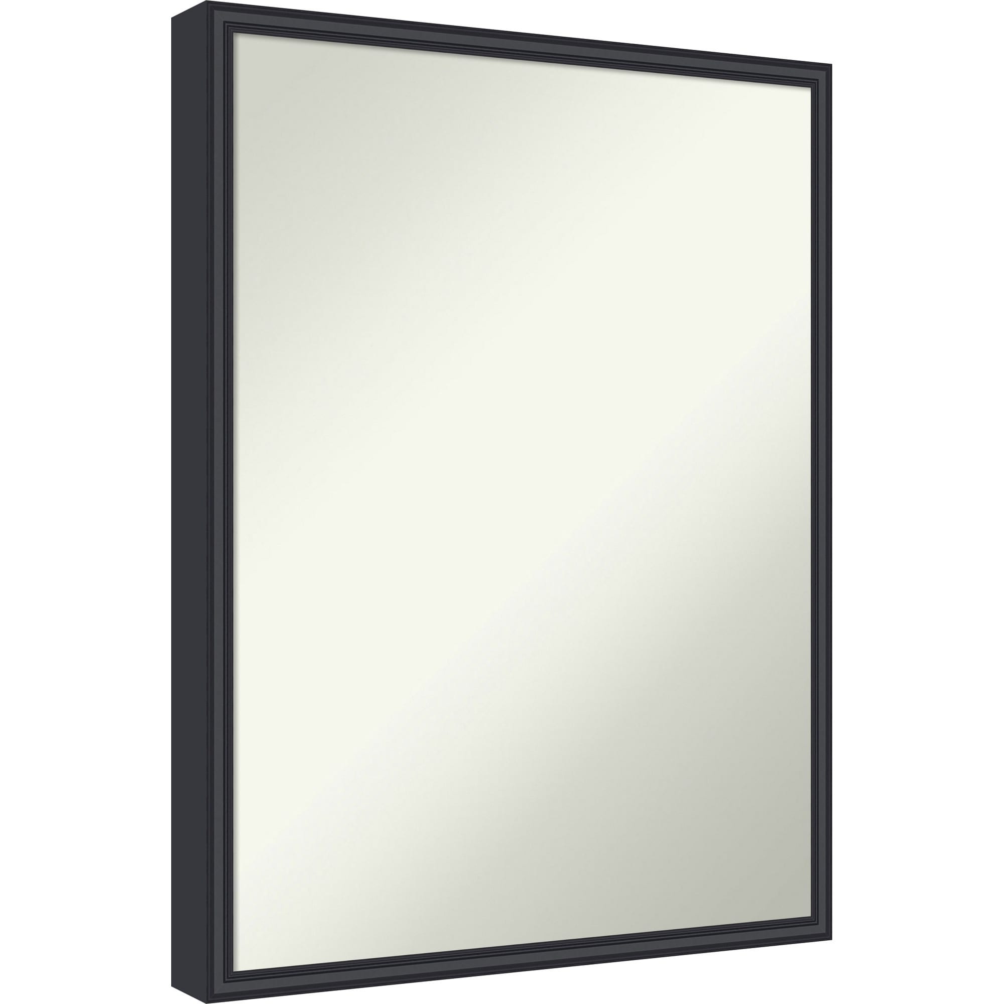 Edith Non-Beveled Wood Framed Bathroom Vanity Wall Mirror