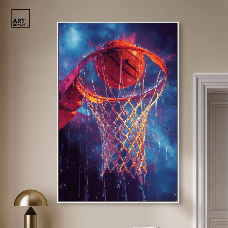 Through the Hoop Canvas by Art Remedy