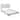 Alpine Furniture Madelyn Wood Panel Bed in White