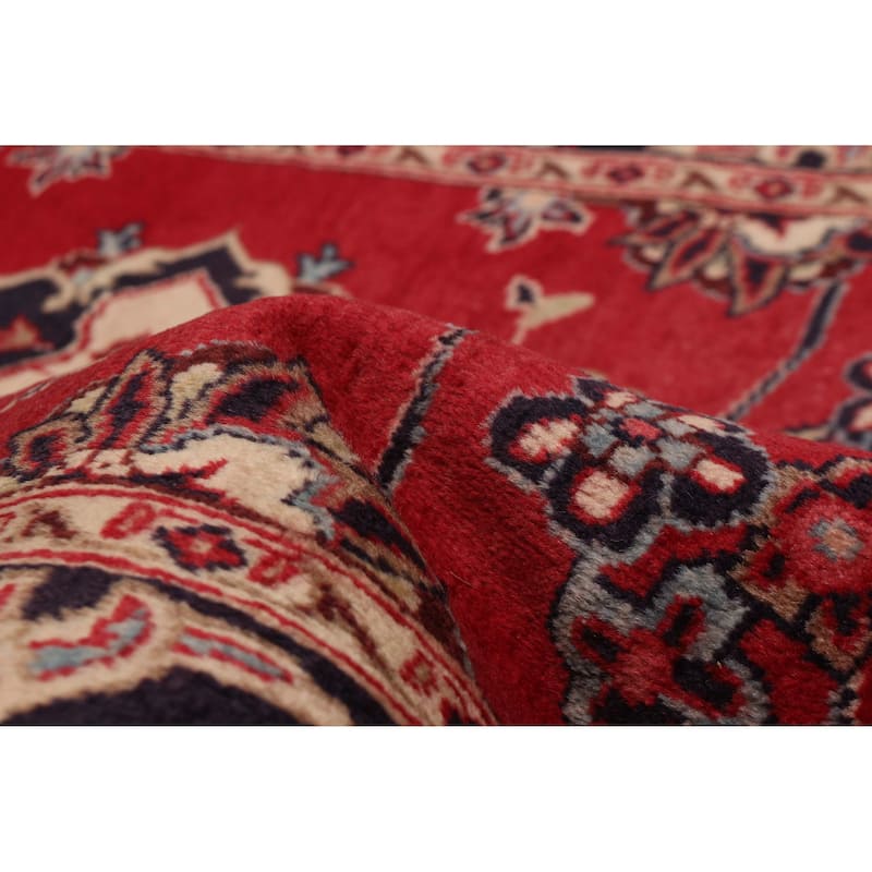 ECARPETGALLERY Hand-knotted Kayseri Red Wool Rug - 3'7 x 5'1