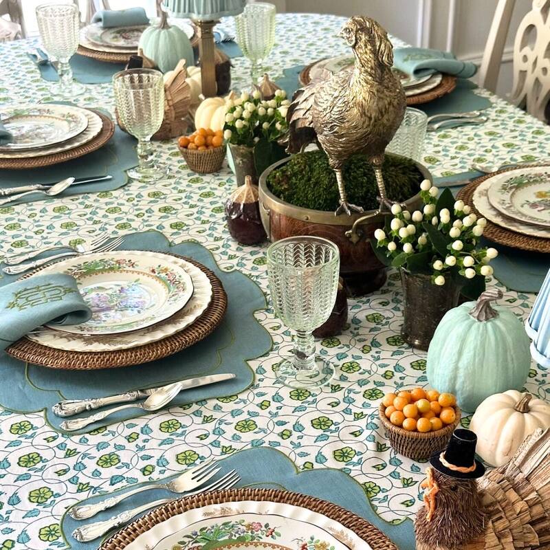 Sea Breeze Square Tablecloth