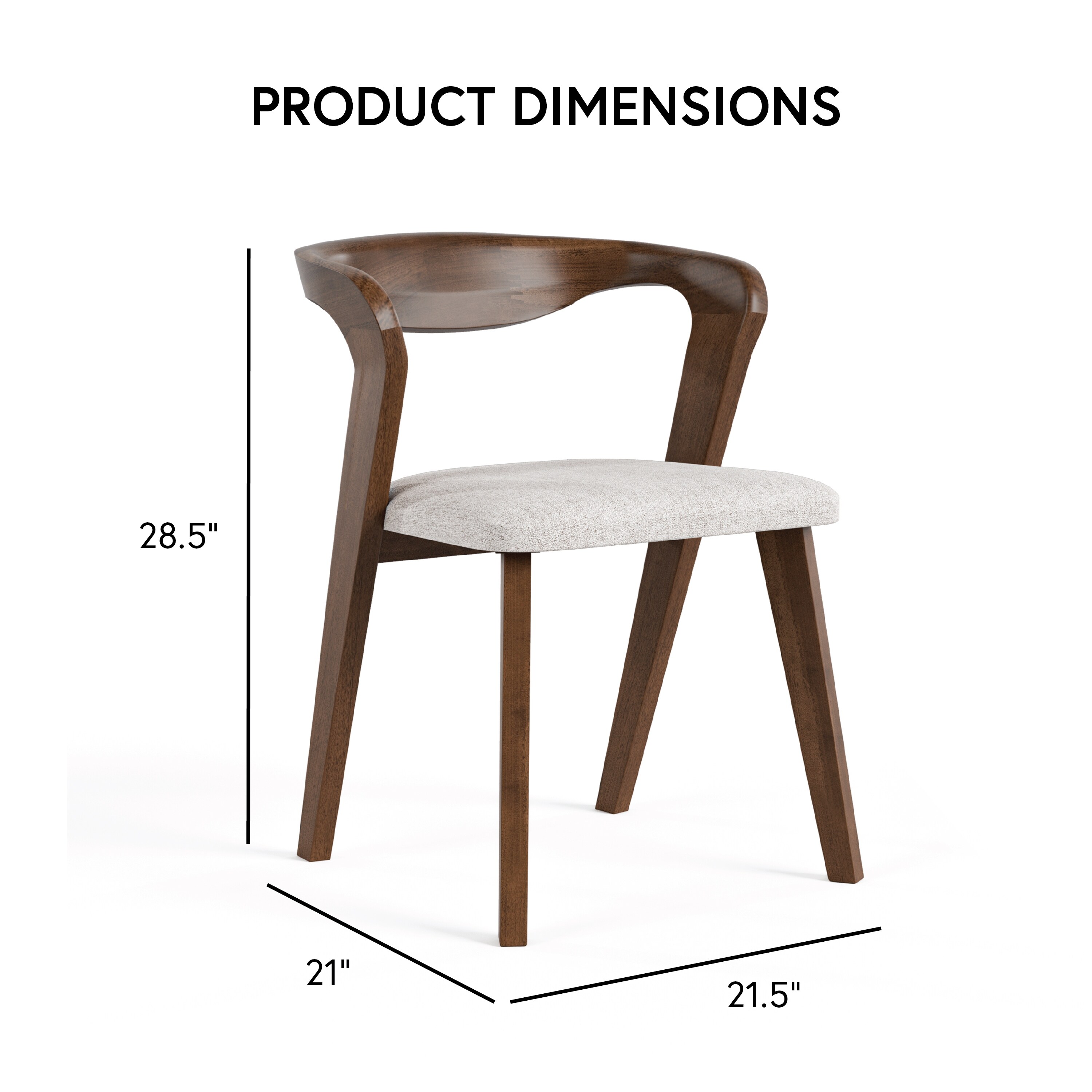 Modern Dining Chairs High Back Upholstered Side Chair Office