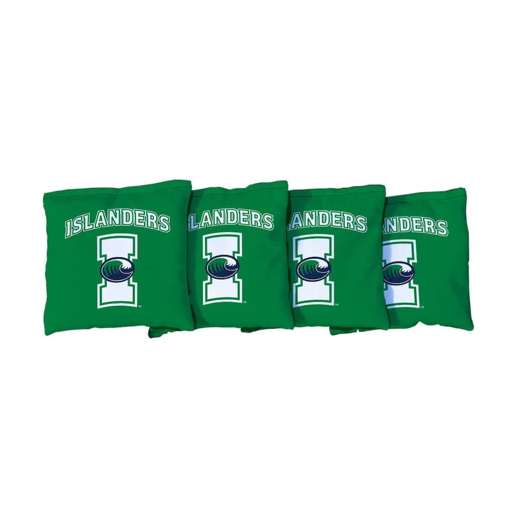 Texas A&M Corpus Christi Islanders Cornhole Bags Green
