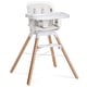 preview thumbnail 1 of 10, Evolur 360° Bloom Highchair Panna Cotta