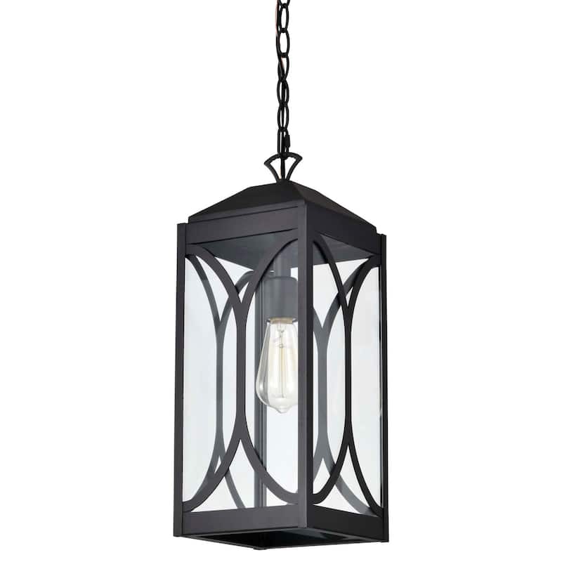 Nuvo Lighting 60/8125 Oaklyn 8" Wide Outdoor Mini Pendant - Matte Black