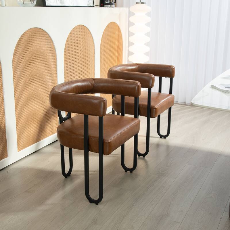 Mid Century Style Dining Chair Set of 2