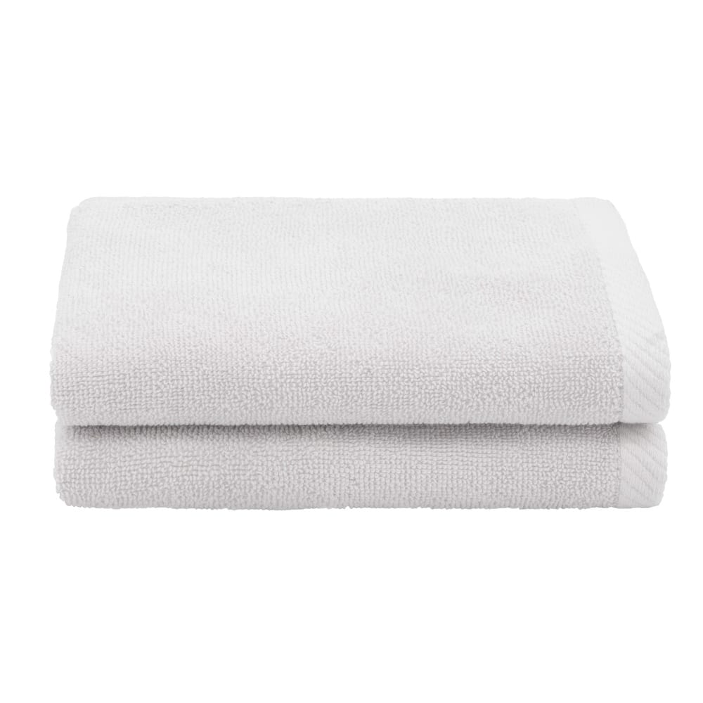 Authentic Hotel and Spa 100% Turkish Cotton Ediree Fingertip Towels - Set of 2