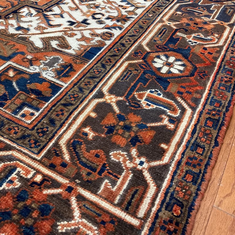 HERAT ORIENTAL Fine Heriz Wool Rugs 6'5" x 9'5" Bed Bath & Beyond