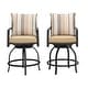 preview thumbnail 4 of 8, Patio Festival 3 Piece Outdoor Bistro Set - N/A