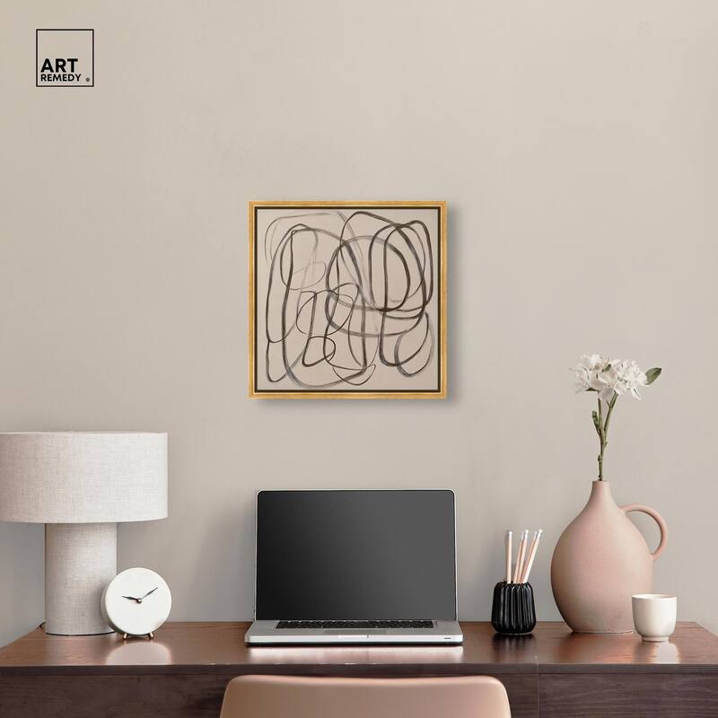 Unbroken Line II Canvas by Art Remedy