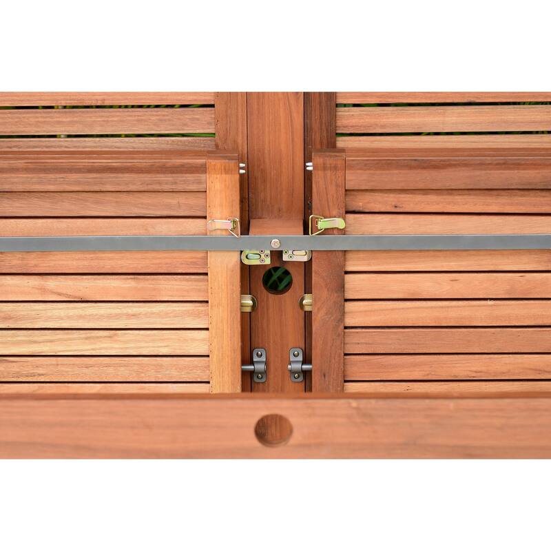 Amazonia Bonita 11 piece Extendable Rectangular Patio Dining Set