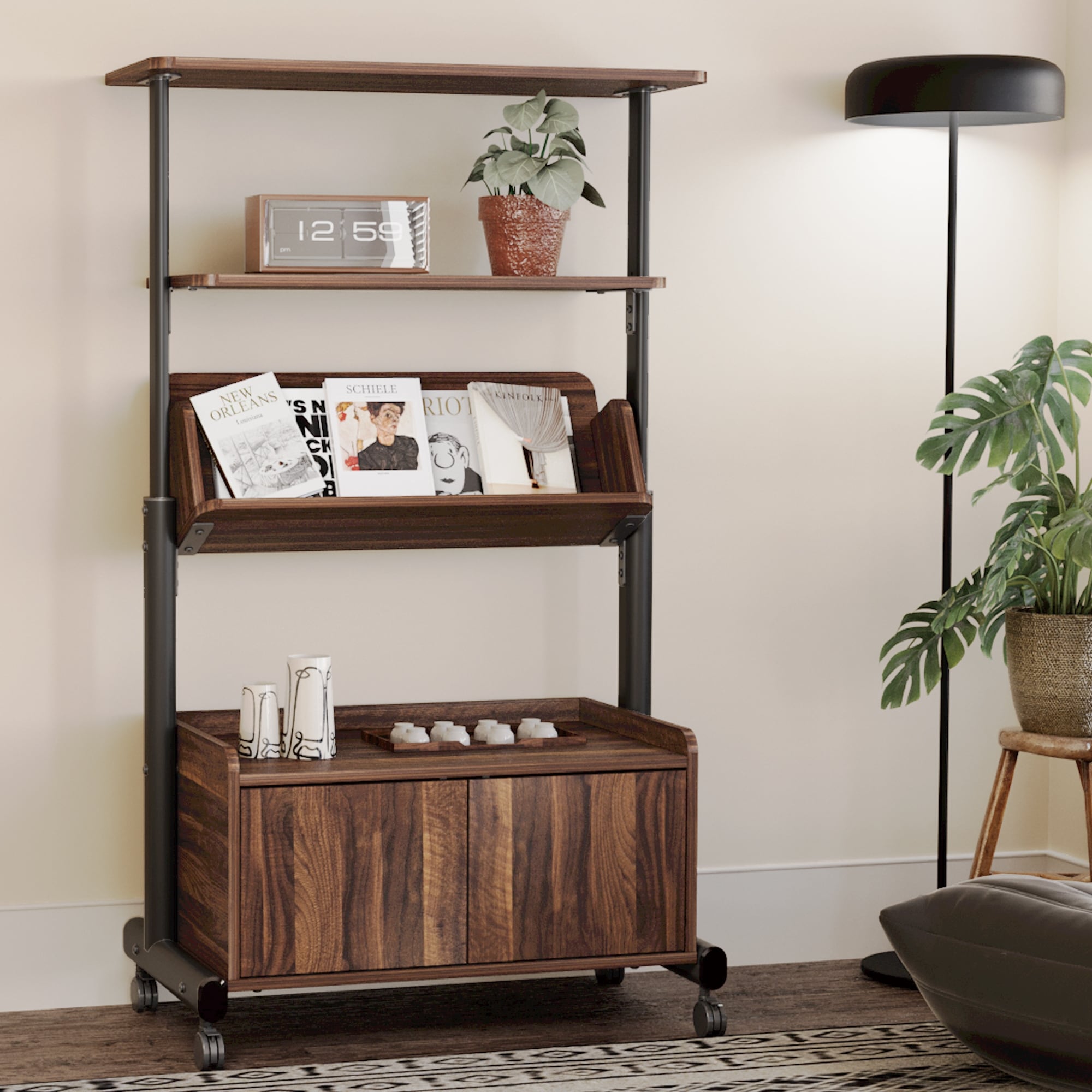 Small bookcase cabinet sale
