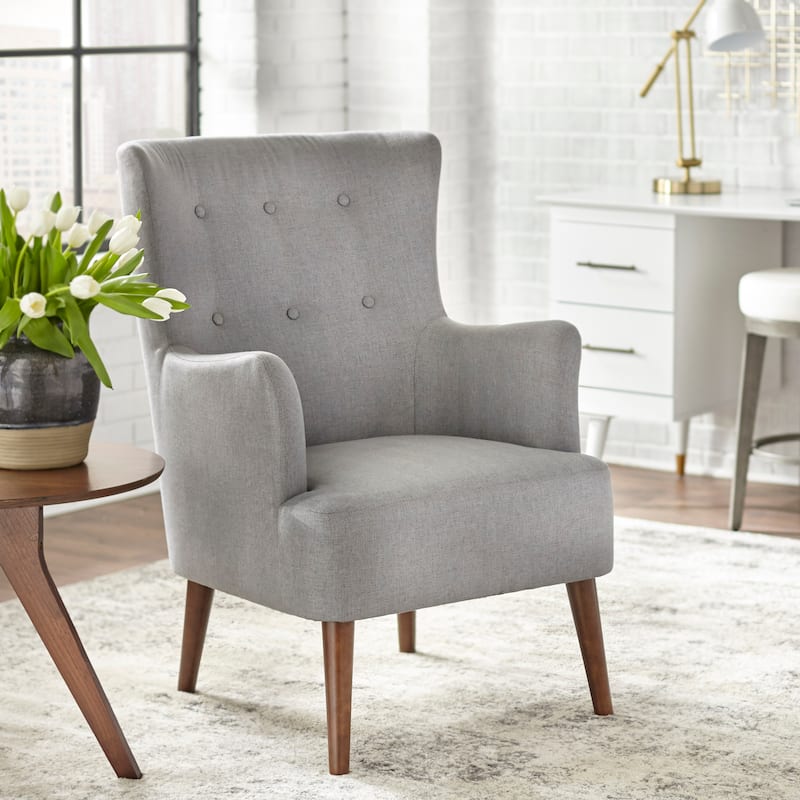 angelo:HOME Jane Chair - Grey Herringbone