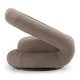 preview thumbnail 4 of 6, Divani Casa Tony Modern Brown Fabric Swivel Accent Chair