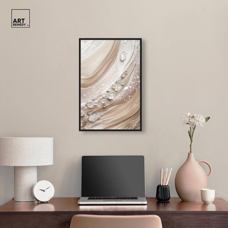 Viscous Veils II Canvas by Art Remedy
