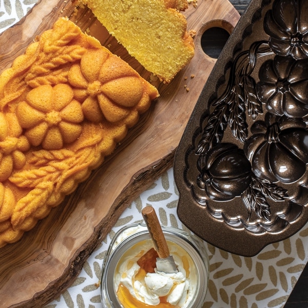 Nordic Ware Wheat & Pumpkin Pan. Opens flyout.