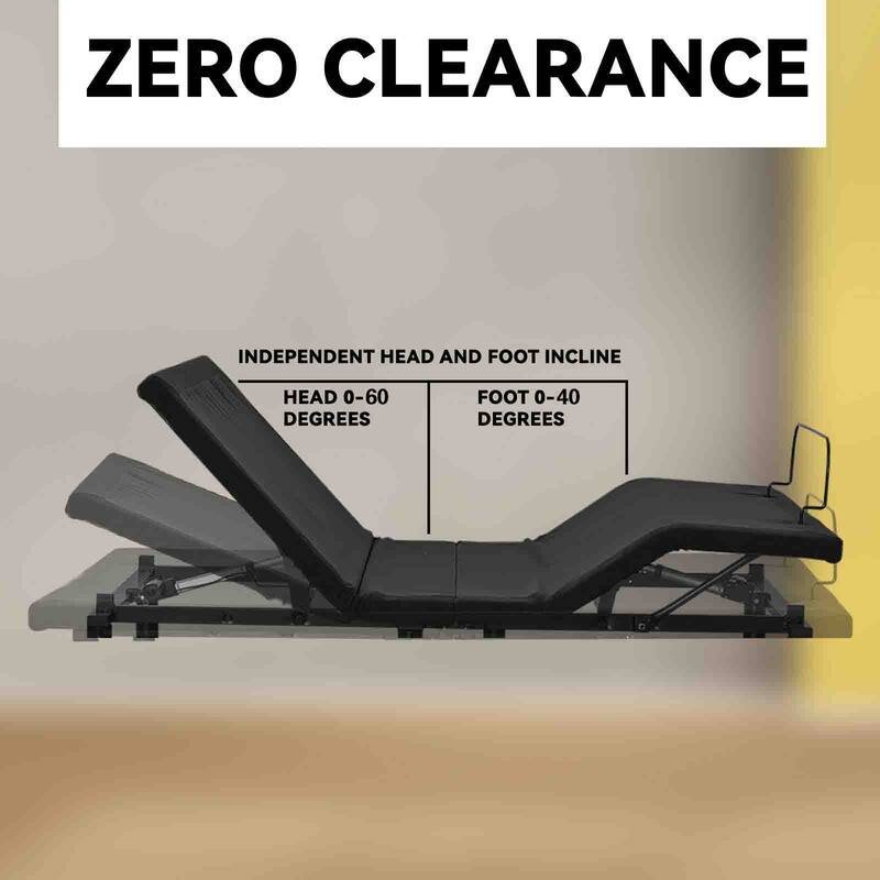 Adjustable Electric Bed Base with Remote Control