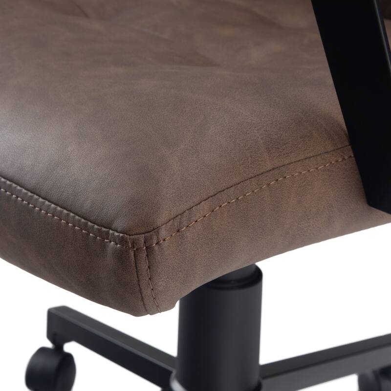 WYNDENHALL Parks Swivel Adjustable Executive Computer Office Chair