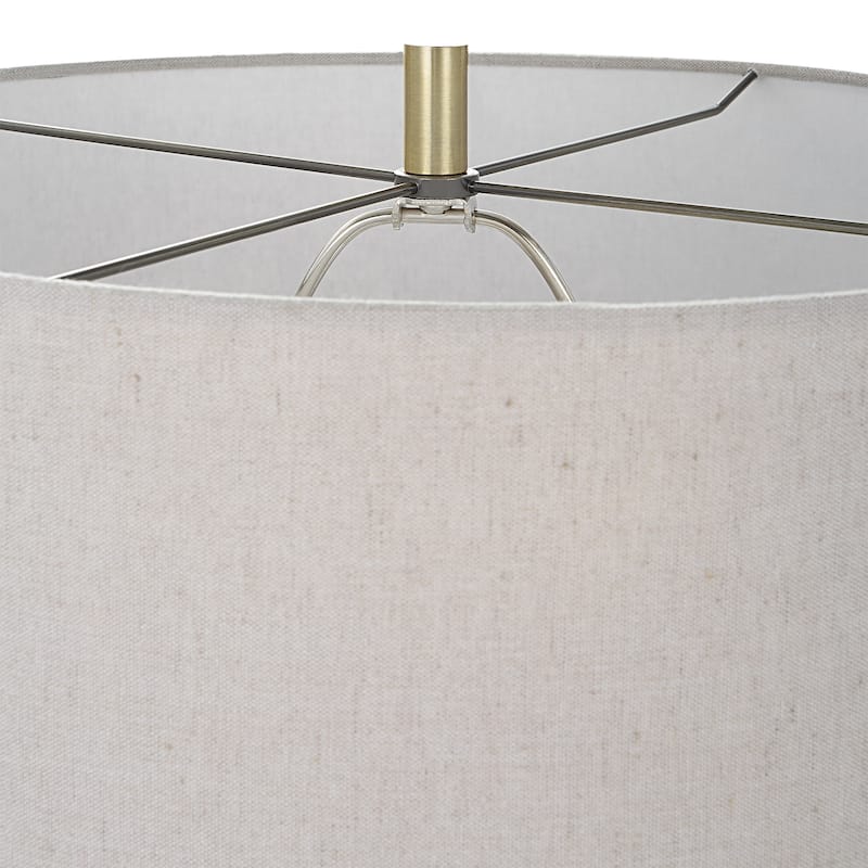 Uttermost Western Sky Ceramic Table Lamp - 29"H,   Shade 10"H x 17"Dia.